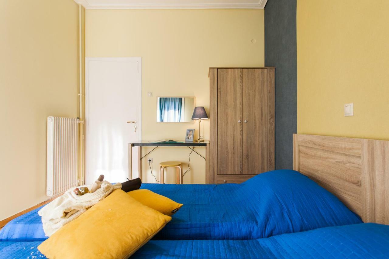 Private Central View Rooms In Apartment Near To Acropolis Metro Station Athen Eksteriør billede