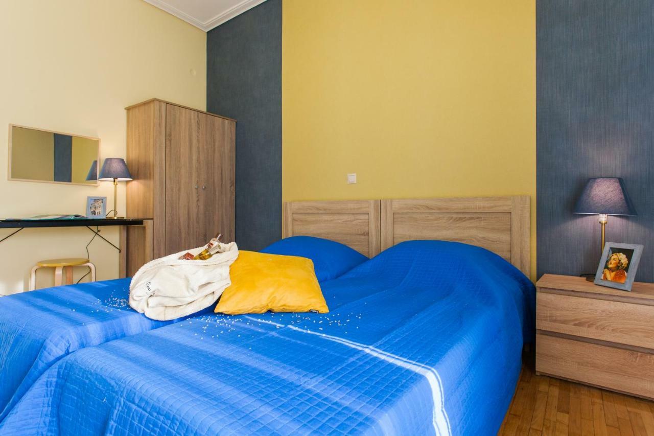 Private Central View Rooms In Apartment Near To Acropolis Metro Station Athen Eksteriør billede