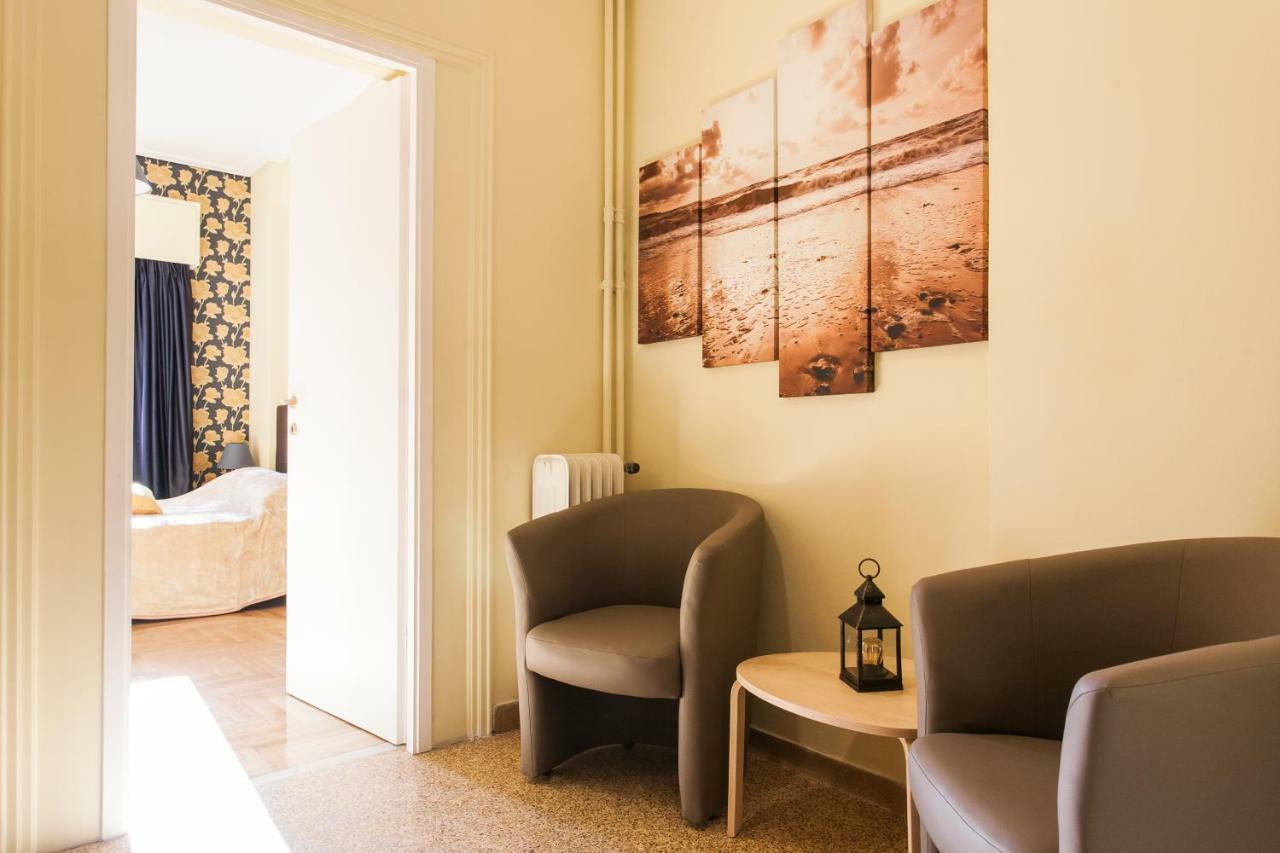 Private Central View Rooms In Apartment Near To Acropolis Metro Station Athen Eksteriør billede