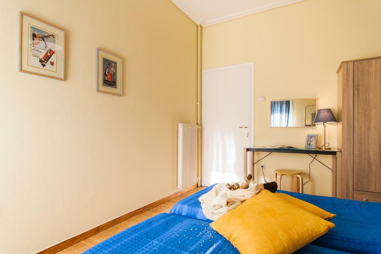 Private Central View Rooms In Apartment Near To Acropolis Metro Station Athen Eksteriør billede