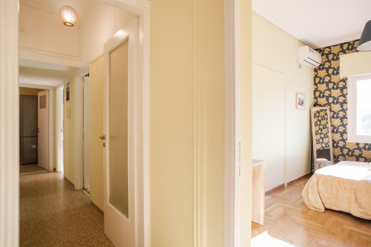 Private Central View Rooms In Apartment Near To Acropolis Metro Station Athen Eksteriør billede