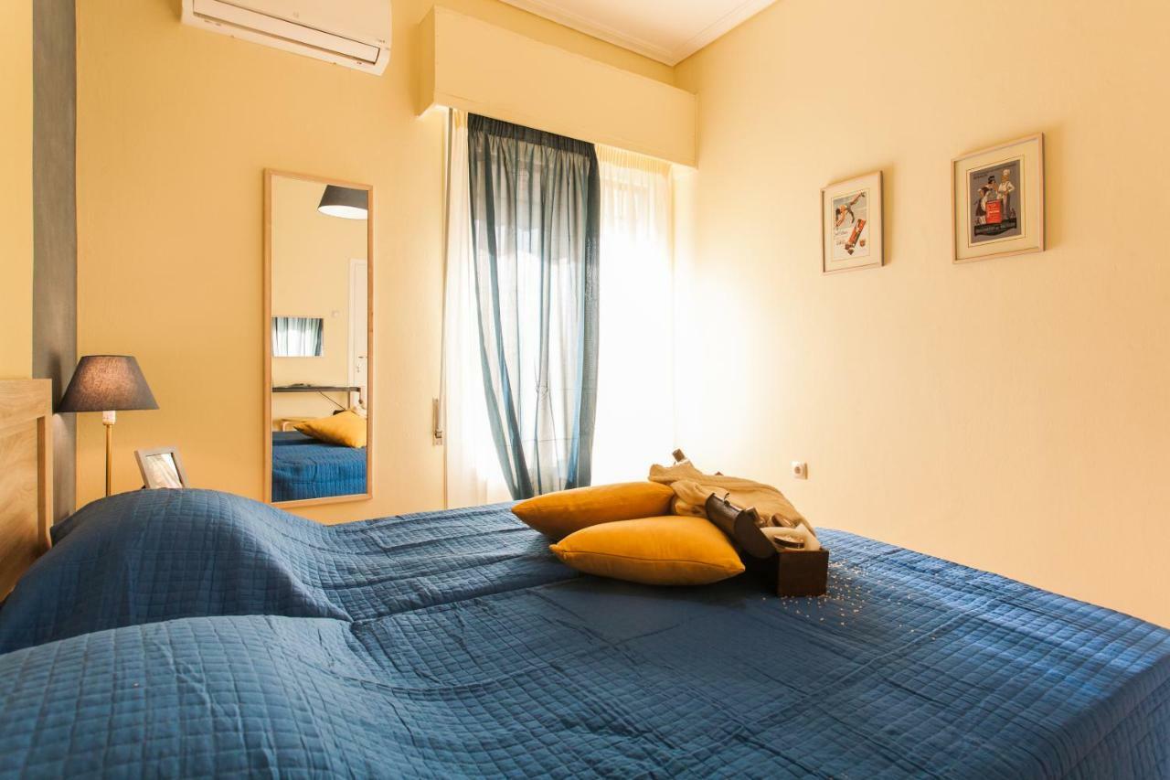 Private Central View Rooms In Apartment Near To Acropolis Metro Station Athen Eksteriør billede